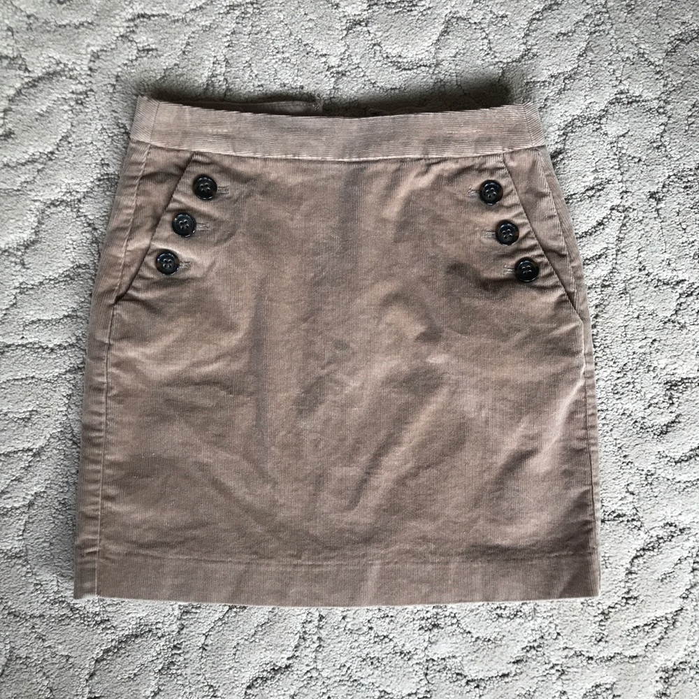 Banana Republic Brown Mini Skirt